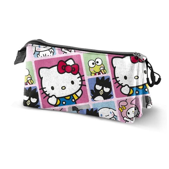 Piórnik potrójny Hello Kitty Panels