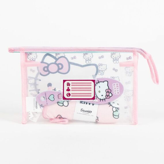 Kosmetyczka z akcesoriami Hello Kitty- Zdjęcie 4
