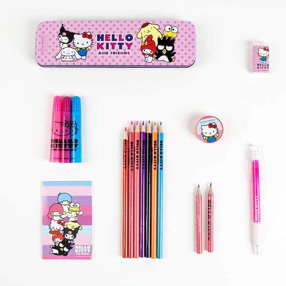 Zestaw przyborów do kolorowania Hello Kitty- Zdjęcie 3