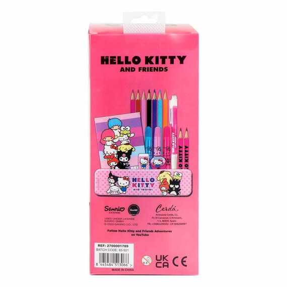 Zestaw przyborów do kolorowania Hello Kitty- Zdjęcie 6