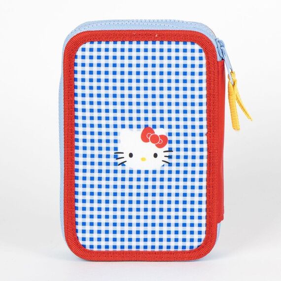 Piórnik podwójny z wyposażeniem Hello Kitty- Zdjęcie 4