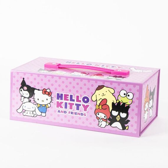 Zestaw artykułów plastycznych w walizce Hello Kitty & Friends- Zdjęcie 3