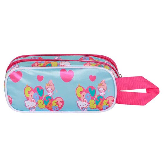 Piórnik podwójny 3D Hello Kitty Friendship- Zdjęcie 3