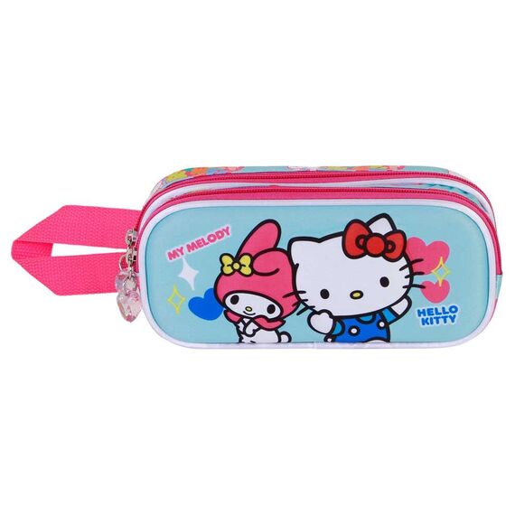Piórnik podwójny 3D Hello Kitty Friendship- Zdjęcie 2
