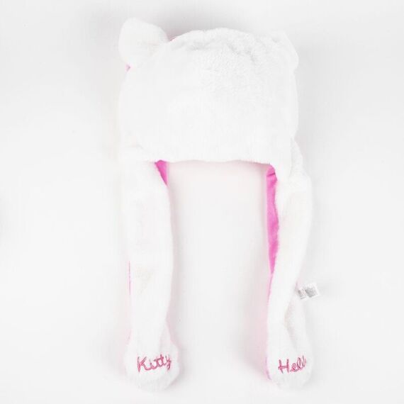 Czapka zimowa z uszami Hello Kitty- Zdjęcie 2
