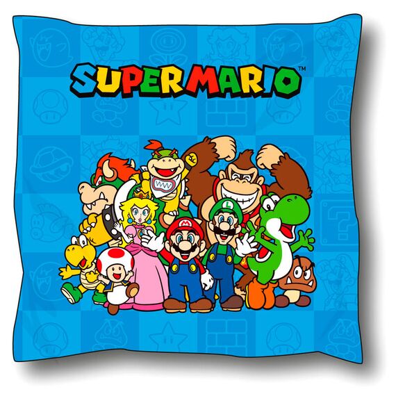 Poduszka Super Mario Bros 40x40cm