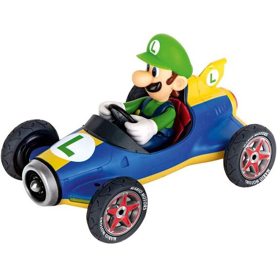 Zestaw 2 samochodzików z napędem Nintendo Mario Kart Pull & Speed 1/43 - Mario & Luigi- Zdjęcie 2