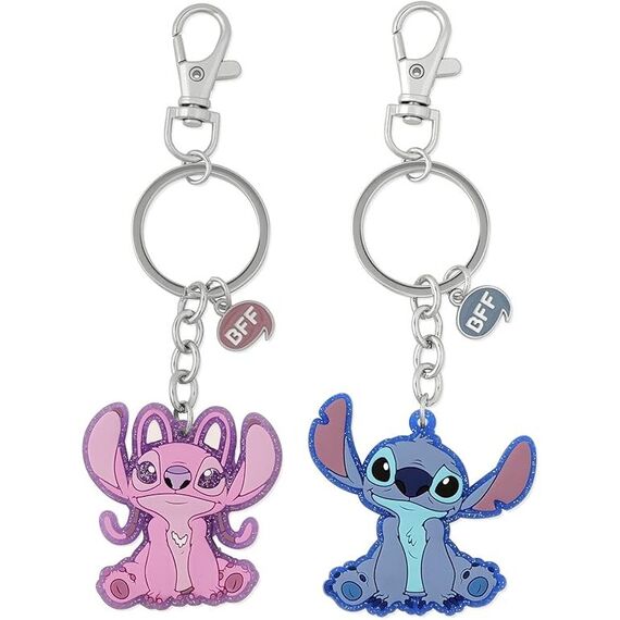 Zestaw 2 breloków Disney - Stitch & Angel