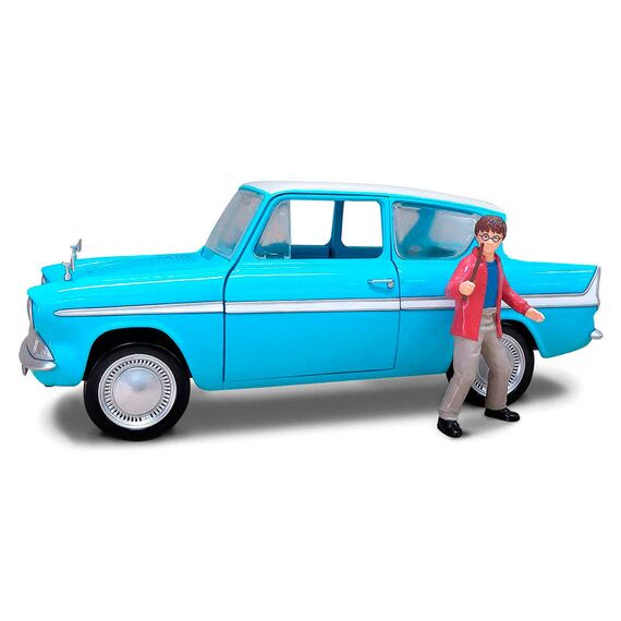 Model pojazdu z figurką Harry Potter - Ford Anglia- Zdjęcie 5