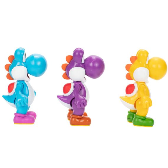 Zestaw 3 figurek Supr Mario Bros - Yoshi Pack- Zdjęcie 4