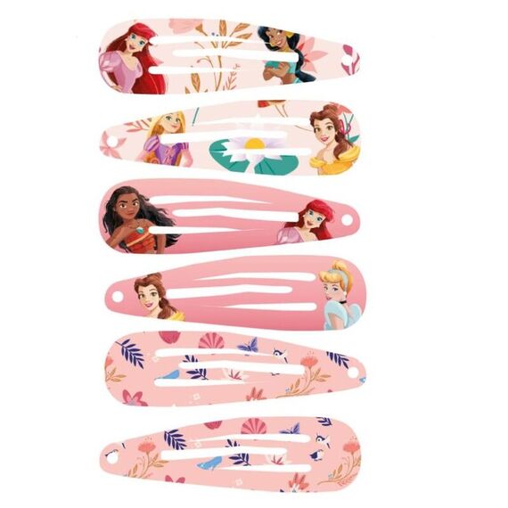 Zestaw 6 spinek do włosów Disney Princess- Zdjęcie 2