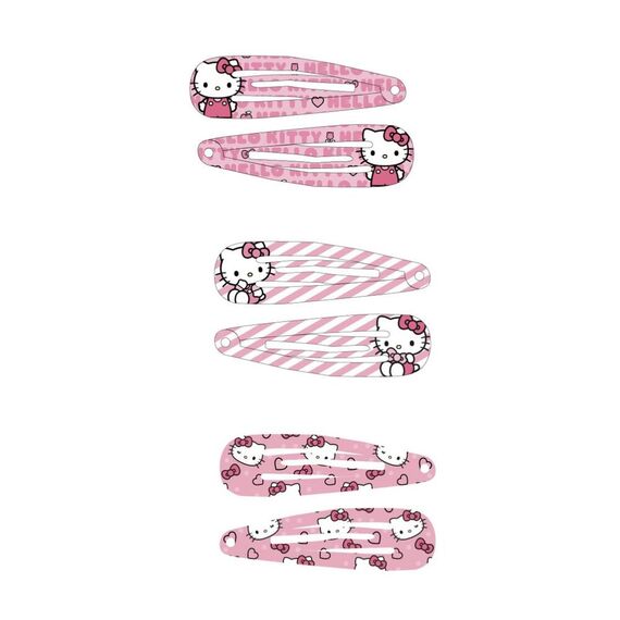 Zestaw 6 spinek do włosów Hello Kitty- Zdjęcie 2