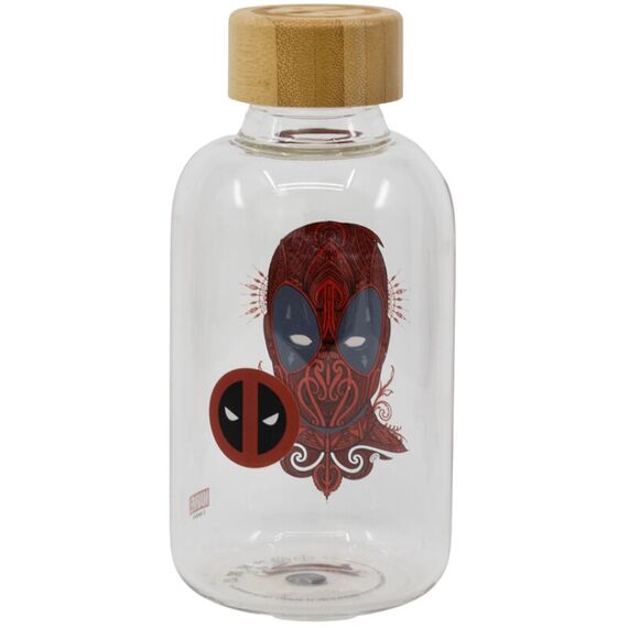 Butelka szklana Marvel - Deadpool 620ml- Zdjęcie 2