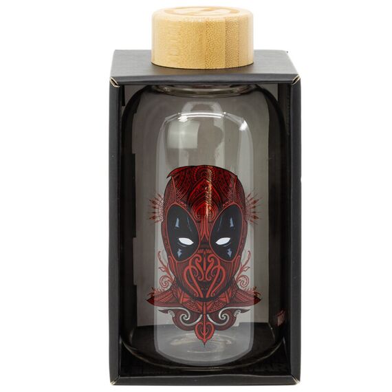 Butelka szklana Marvel - Deadpool 620ml- Zdjęcie 4