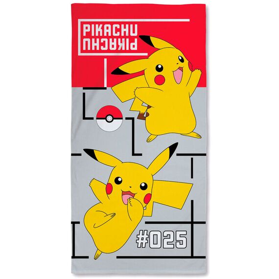 Ręcznik plażowy Pokemon - Pikachu