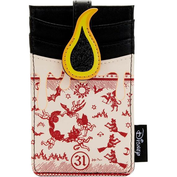 Portfel na karty Hovus Pocus Loungefly - Black flame