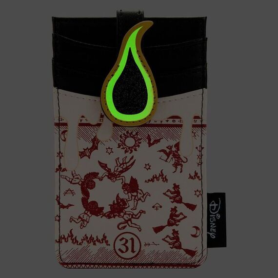 Portfel na karty Hovus Pocus Loungefly - Black flame- Zdjęcie 3