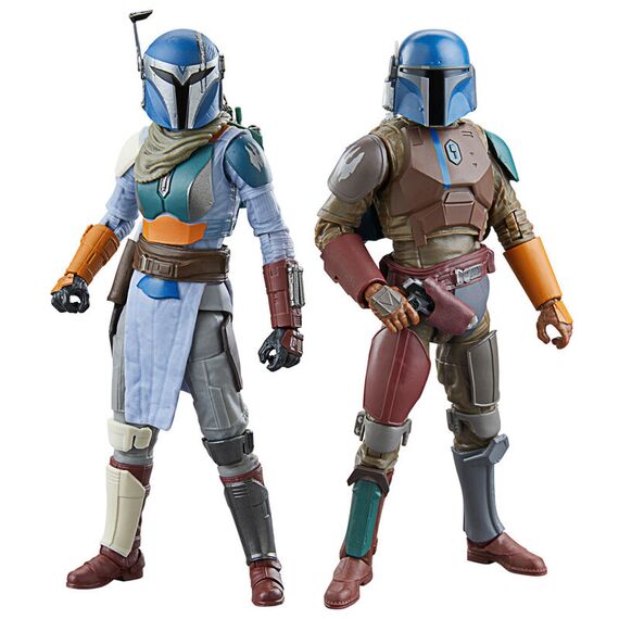 Zestaw 2 figurek Star Wars Black Series - Mandalorian & Shriek-Hawk Trainers- Zdjęcie 2