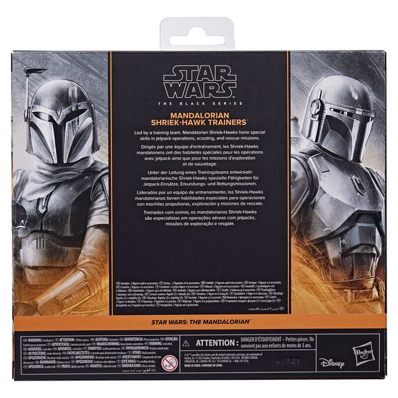 Zestaw 2 figurek Star Wars Black Series - Mandalorian & Shriek-Hawk Trainers- Zdjęcie 10