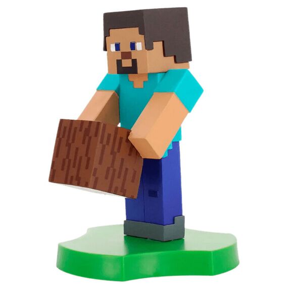 Podstawka pod słuchawki Minecraft Mini Cable Guy - Steve- Zdjęcie 2