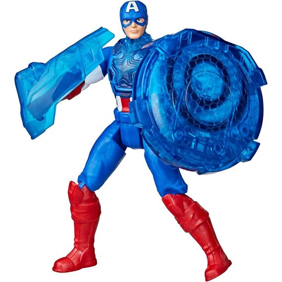 Model pojazdu Marvel z figurką - Motorbike Shield Tower (Kapitan Ameryka)- Zdjęcie 2