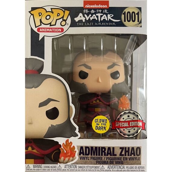 Figurka Funko POP! Avatar - Admiral Zhao with Fireball Exclusive- Zdjęcie 2
