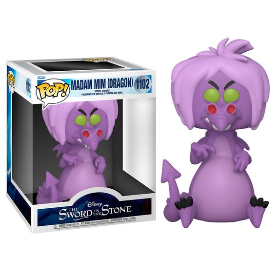 Figurka Disney The Sword in the Stone POP! - Mim as Dragon 15cm- Zdjęcie 2