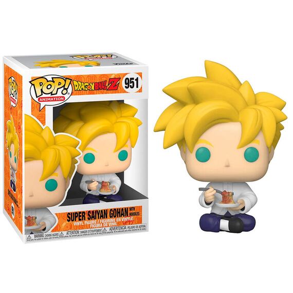 Figurka Dragon Ball Z POP! - Super Saiyan Gohan with Noodles- Zdjęcie 2