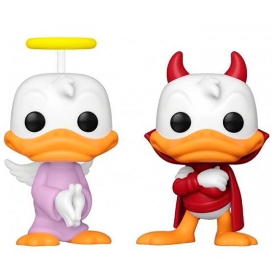 Zestaw 2 figurek Disney Kaczor Donald POP! - Donald Angel & Devil- Zdjęcie 2