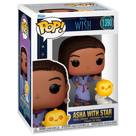 Figurka Disney Wish POP! - Asha with Star- Zdjęcie 2