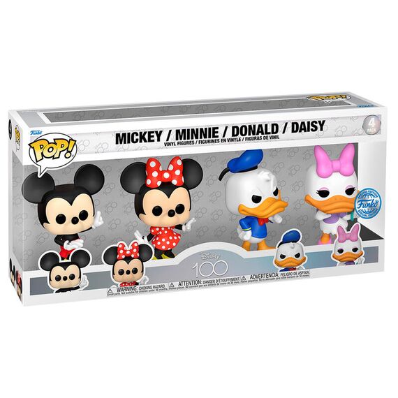 Zestaw 4 figurek Disney POP! - Disney Classic (Exclusive)