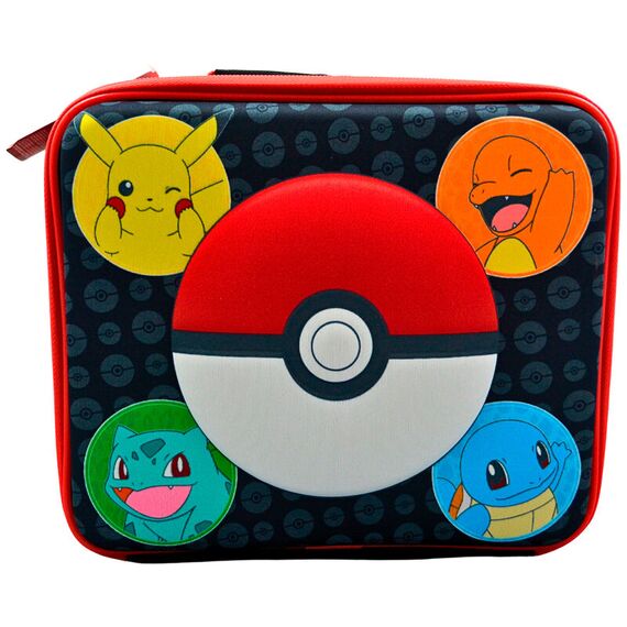 Torba na lunch 3D Pokemon - Starters