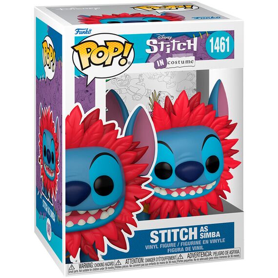 Figurka Disney POP! - Stitch jako Simba- Zdjęcie 2