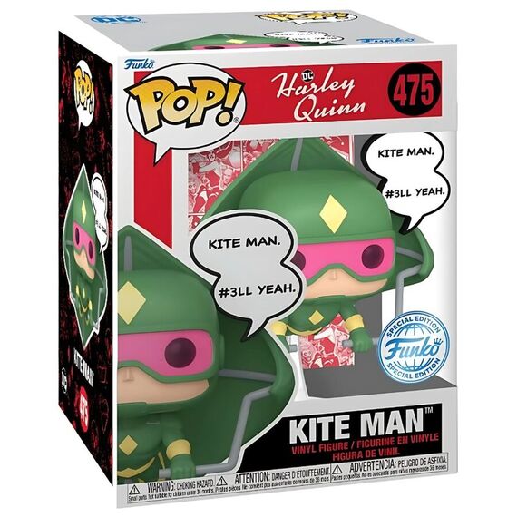Figurka DC Comics Harley Quinn POP! - Kite Man (Exclusive)- Zdjęcie 2