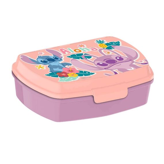 Pudełko śniadaniowe z butelką 500ml Disney - Stittch- Zdjęcie 3