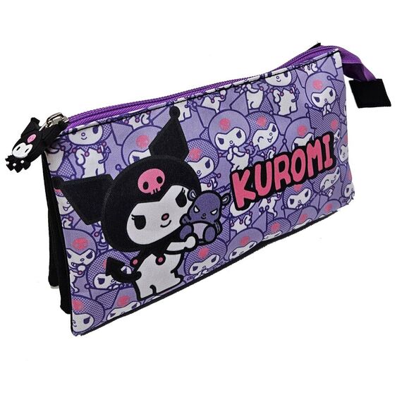 Piórnik potrójny Hello Kitty - Kuromi