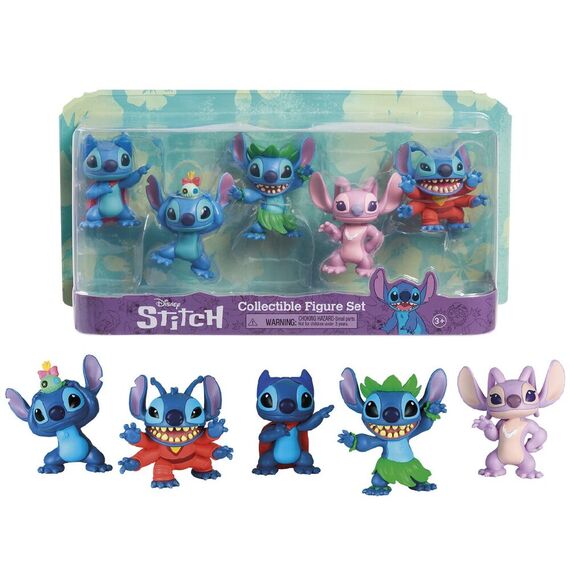 Zestaw 5 figurek Disney Stitch- Zdjęcie 4