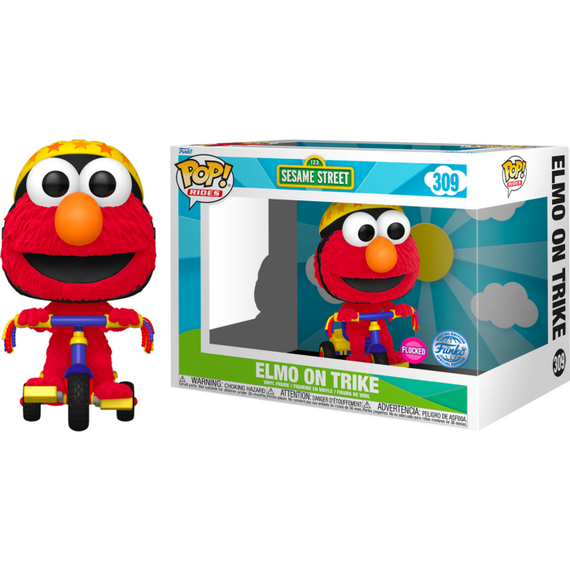 Figurka Funko POP! Rider Ulica Sezamkowa - Elmo on Trike Exclusive
