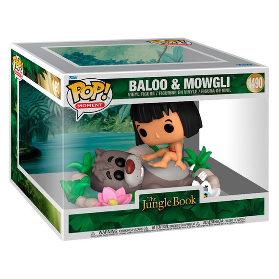 Figurka Disney POP! Moment - Baloo & Mowgli- Zdjęcie 2
