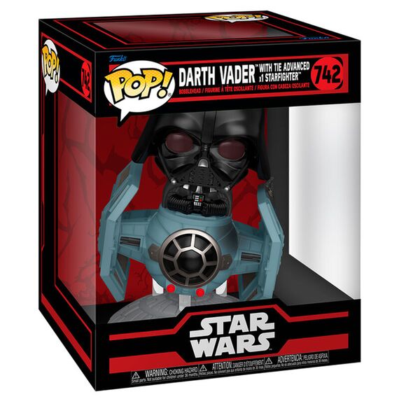 Figurka Star Wars POP! Rides - Darth Vader with Tie Advanced Starfighter- Zdjęcie 2