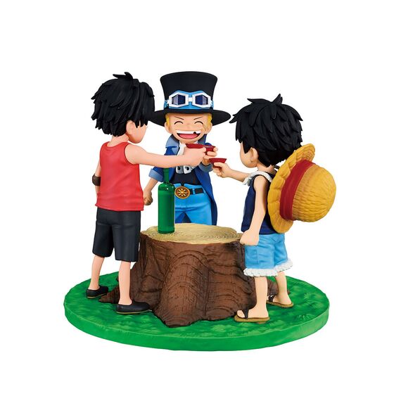 Figurka One Piece Revible Moment Ichibansho - Ace & Sabo & Luffy (Dramatic Memories)- Zdjęcie 3