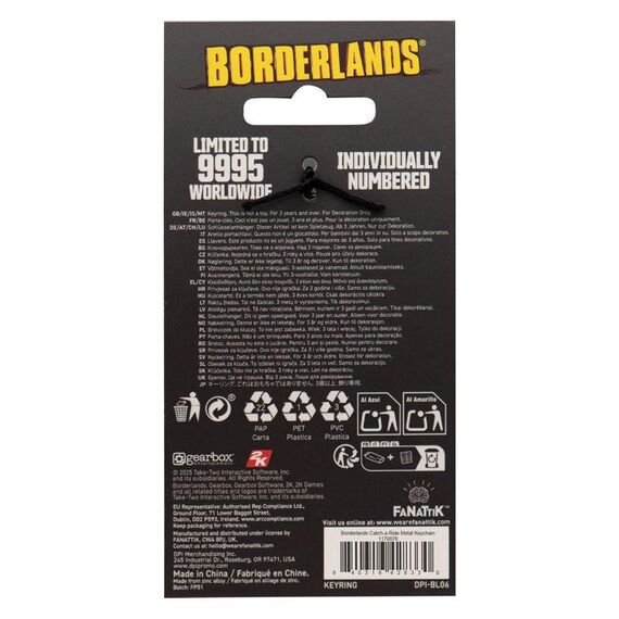 Brelok Borderlands - Catch-A-Ride- Zdjęcie 4