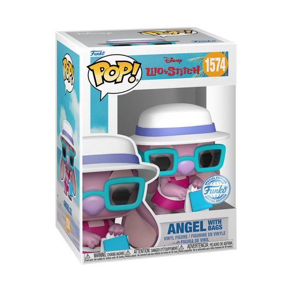Figurka Lilo & Stitch POP! - Angel with bags- Zdjęcie 2