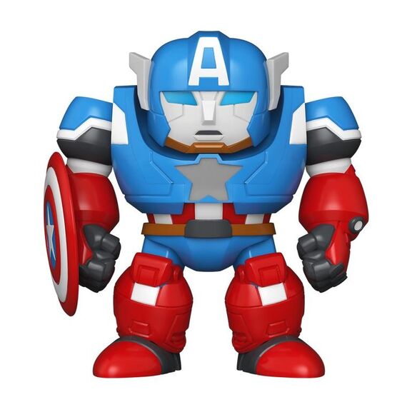Figurka Marvel POP! Bitty Bots - Captain America Mech with Cap- Zdjęcie 4