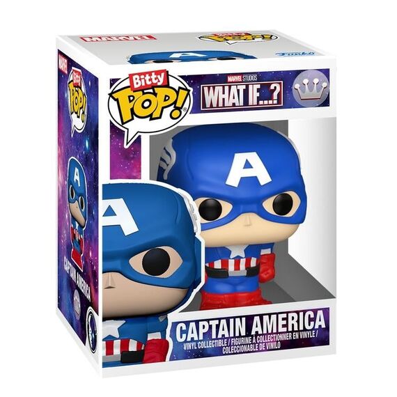 Figurka Marvel POP! Bitty Bots - Captain America Mech with Cap- Zdjęcie 5