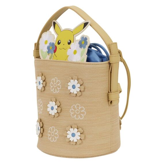 Torebka Pokemon - Floral Pikachu- Zdjęcie 2