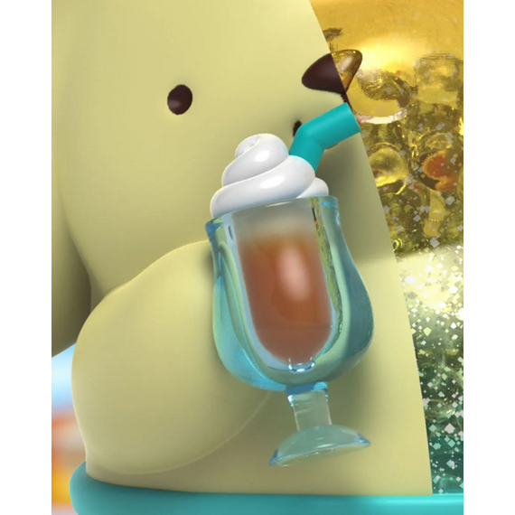Figurka Hello Kitty Sea Breeze Series - Pompompurin- Zdjęcie 3