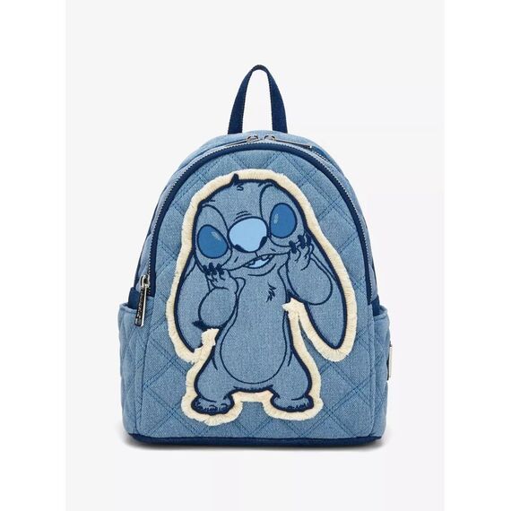 Mini plecak Disney - Stitch (denim)