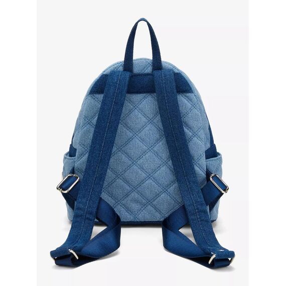 Mini plecak Disney - Stitch (denim)- Zdjęcie 3