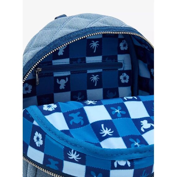 Mini plecak Disney - Stitch (denim)- Zdjęcie 4